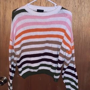 NWOT Striped Sweater